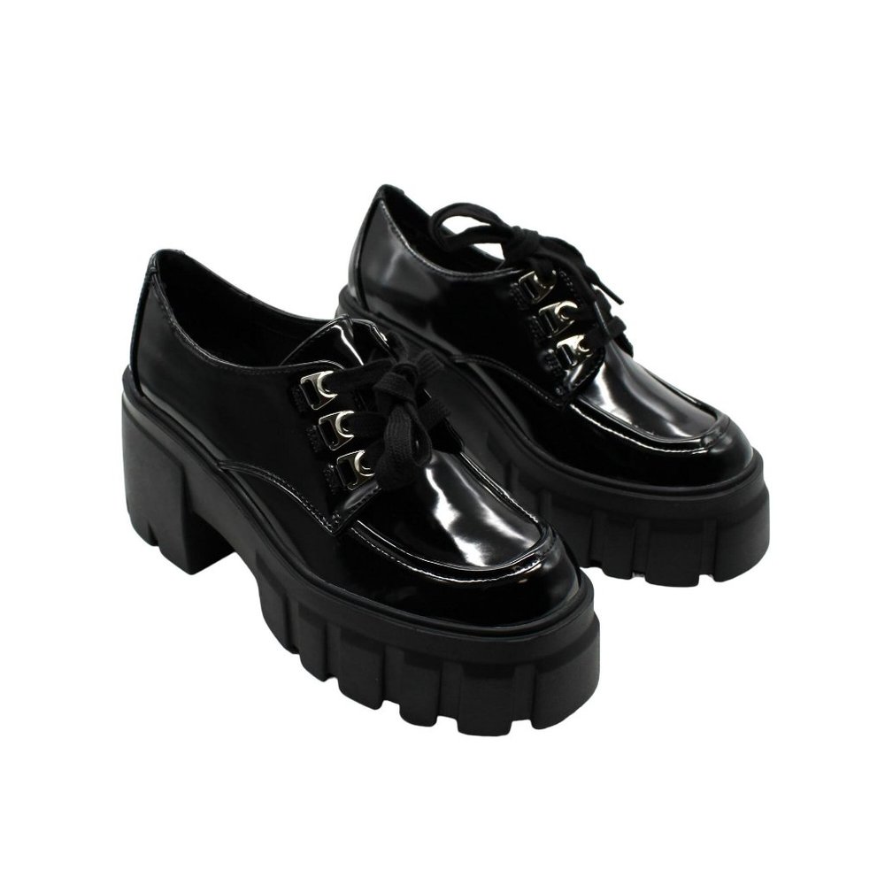 Madden Girl Women's Gest Platform Lug-Sole Oxfords